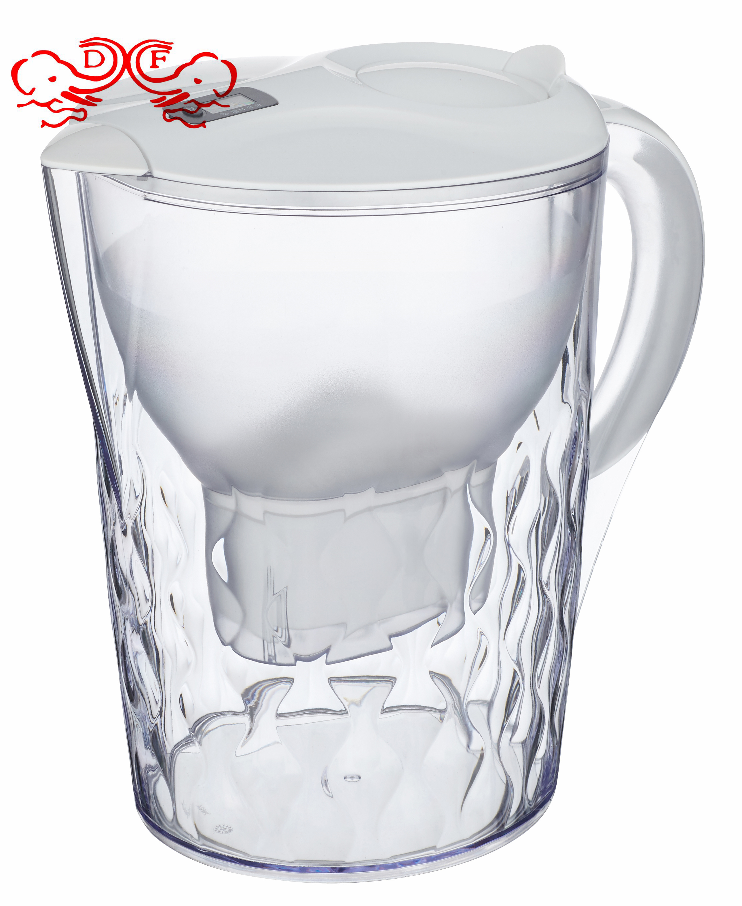 DF68378 Household water filter kettle with activated carbon composite filter core water purifier kettle portable household water purifier DF TRADINGHOUSE