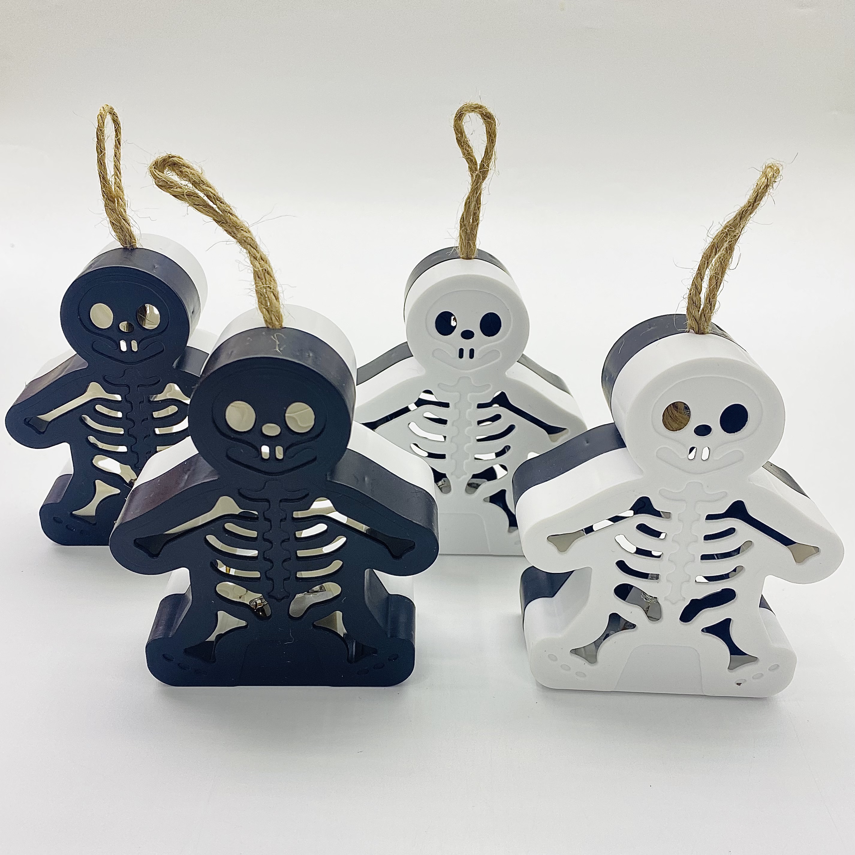 万圣节装饰摆件 鬼节装饰灯 骷髅骨架挂灯 场景装饰摆件 桌面氛围摆件详情5