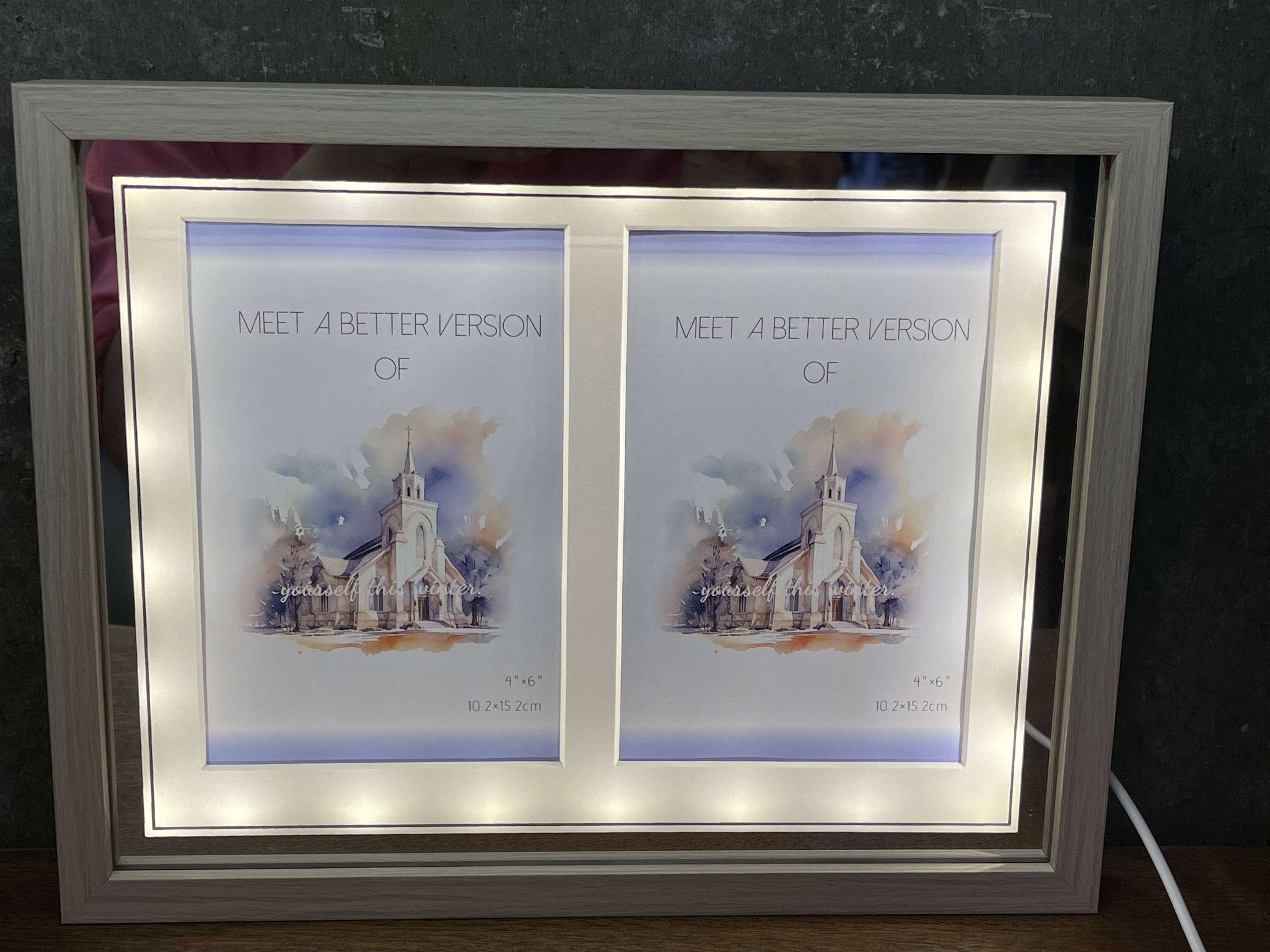 相框/画框/相框摆台/复古画框/塑料相框产品图