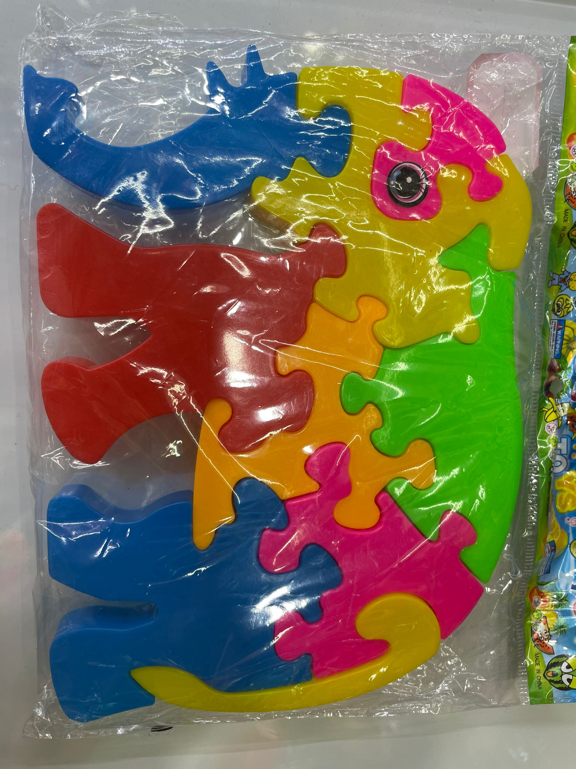 拼装积木亲子玩具认识颜色动物清装