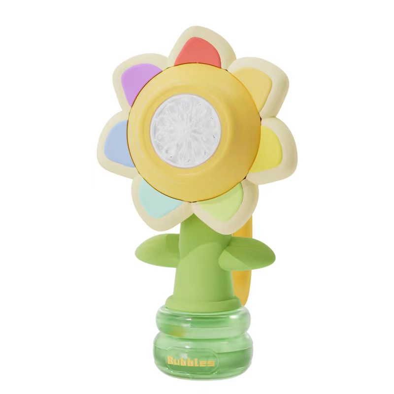 Children's complexion flower bubble machine details Picture