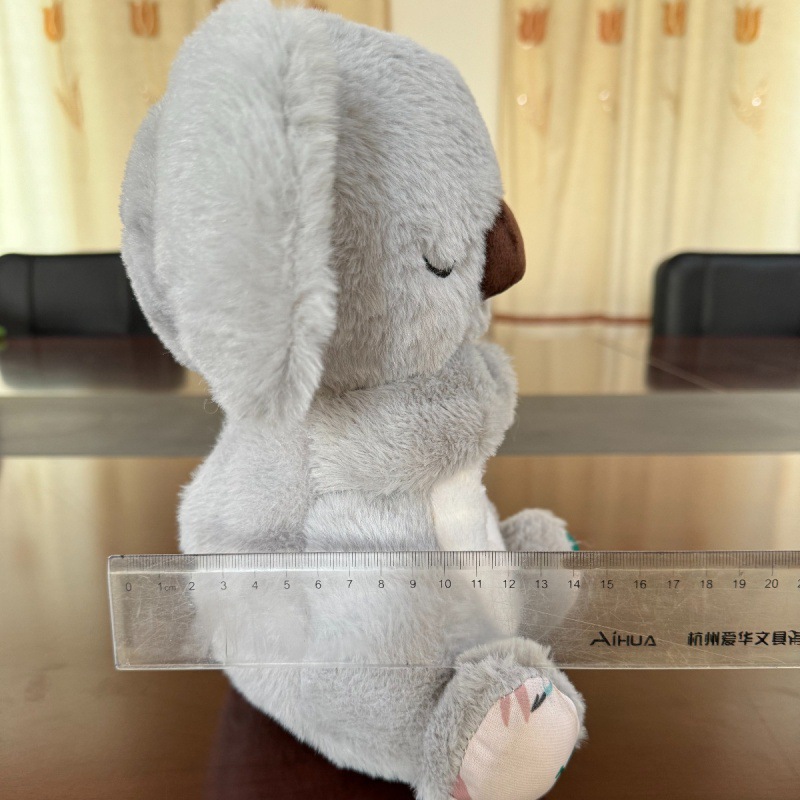 A new cross-border plush toy that breathes, glows and makes sounds, featuring a cute koala breathing bear and a baby lullabing music for early education Item Picture