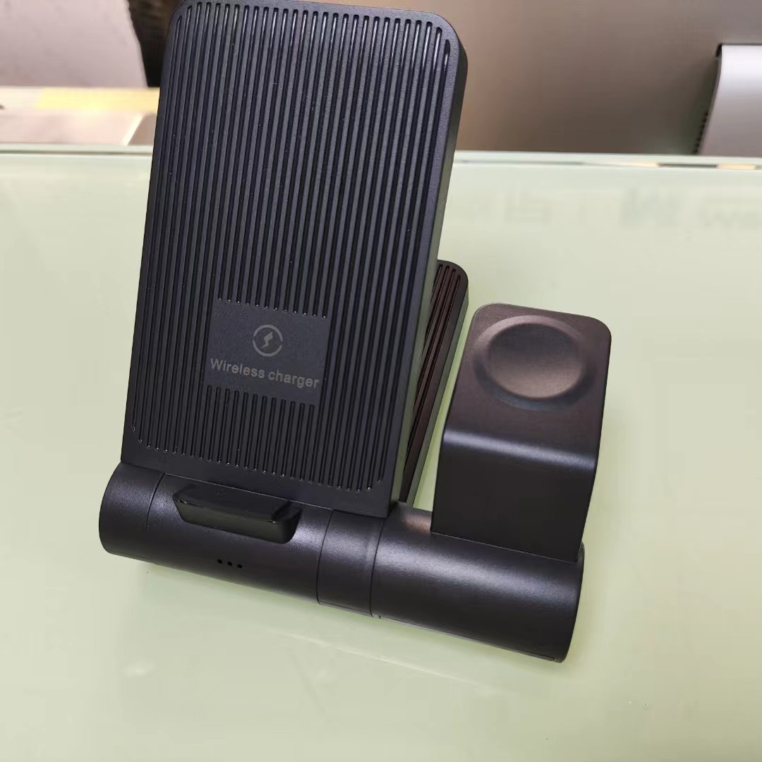 Foldable three-in-one wireless charger Specification image