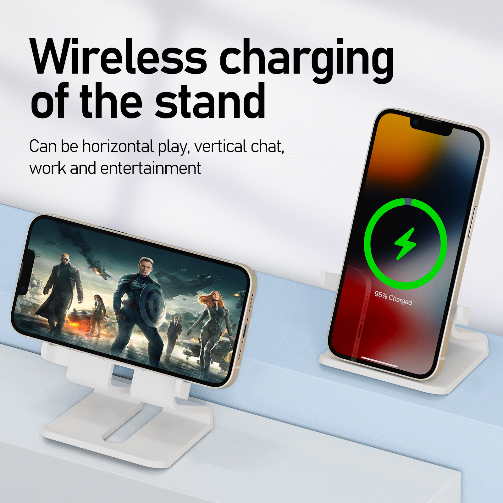 Desktop stand wireless charging 15W desktop stand pic 6
