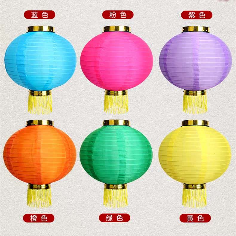 对联春联/对联/婚庆道具简约/绒布红菱/迎丰年细节图