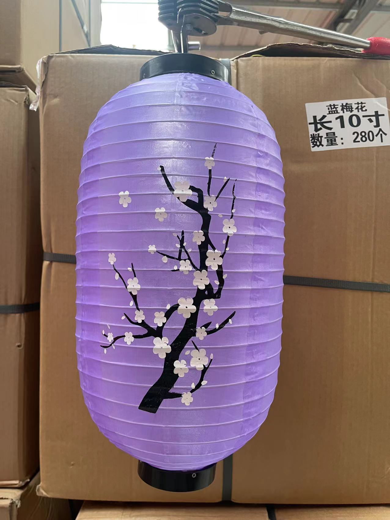 灯笼/过年灯笼/新年灯笼/转灯灯笼/发光灯笼白底实物图