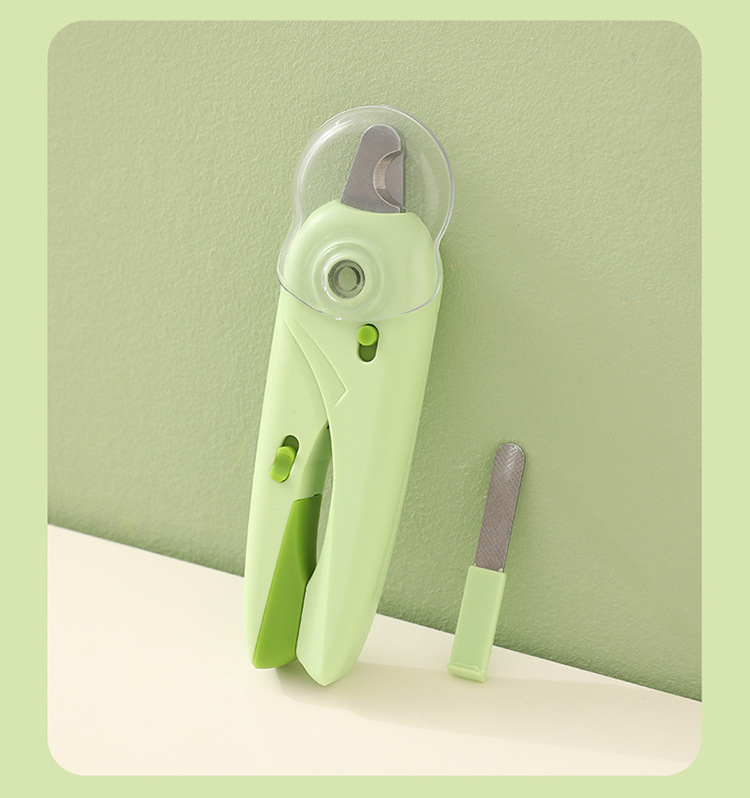 Pet nail clippers, dog nail cutters, cat claw nail clippers, LED multi-functional pet nail clippers, nail grinders, pet supplies pic 18