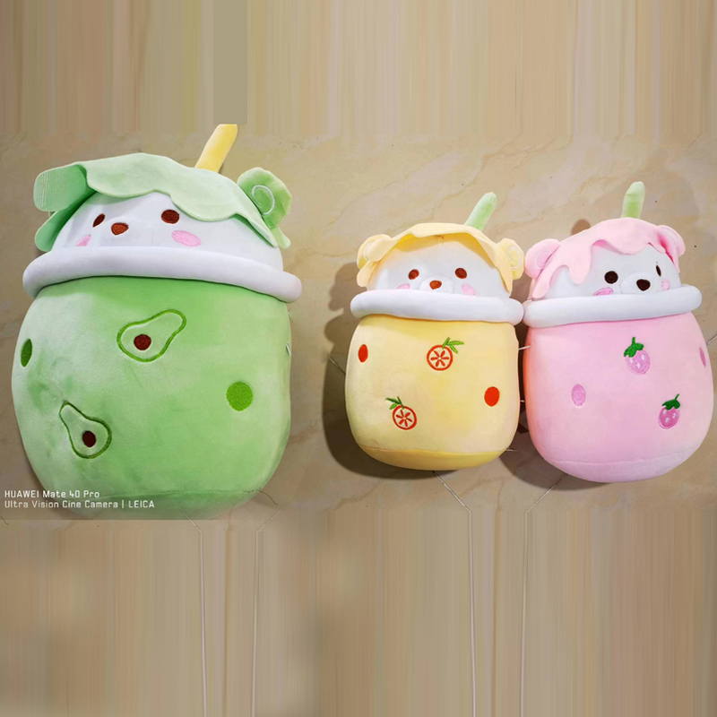 The 2024 new plush toy pillow is cute, pink and super soft, and the plush milk tea cup is super soft Application Scenario
