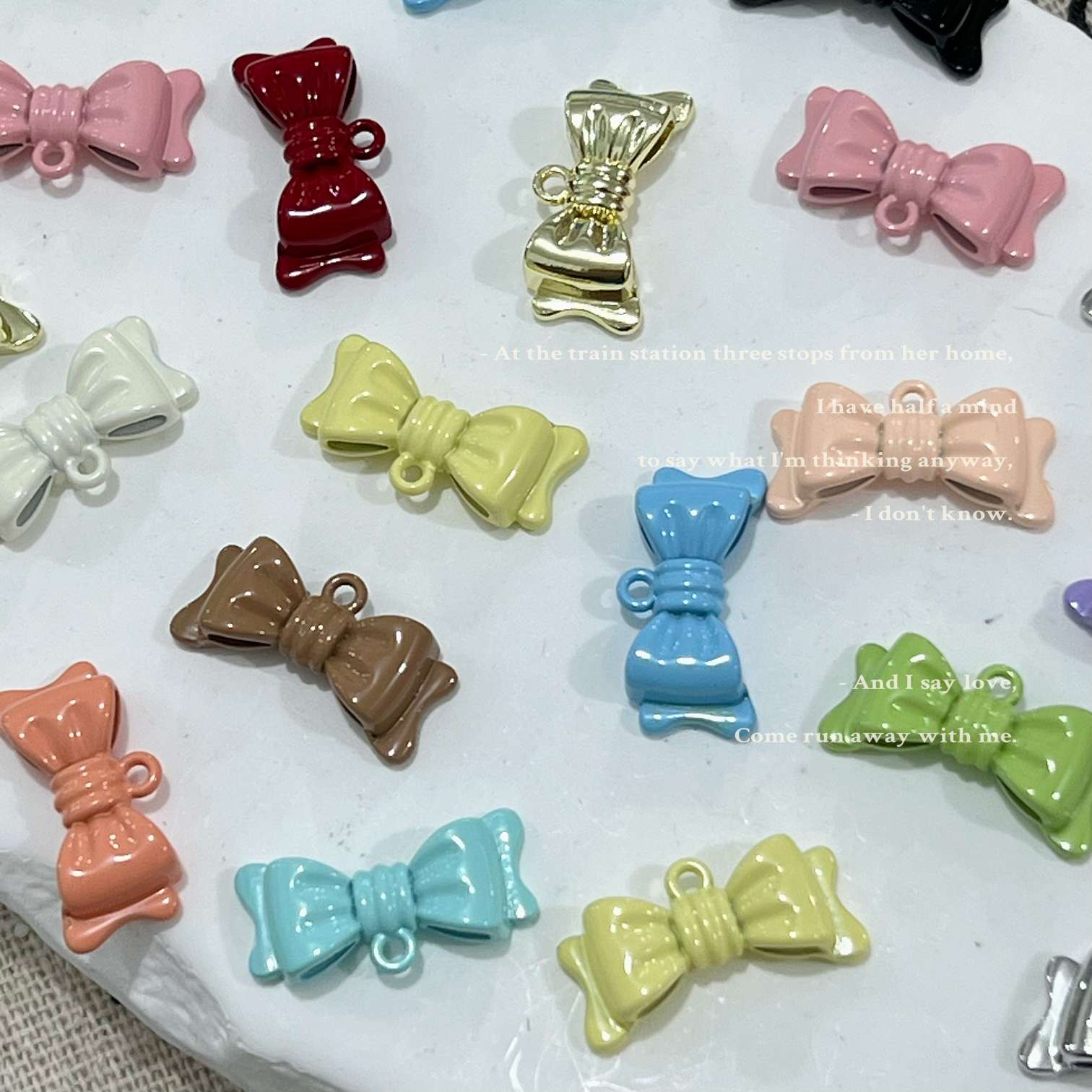 DIY饰品半成品配件 洞洞鞋专用PVC软胶饰品 个性串珠DIY手工制作材料 创意diy饰品配件