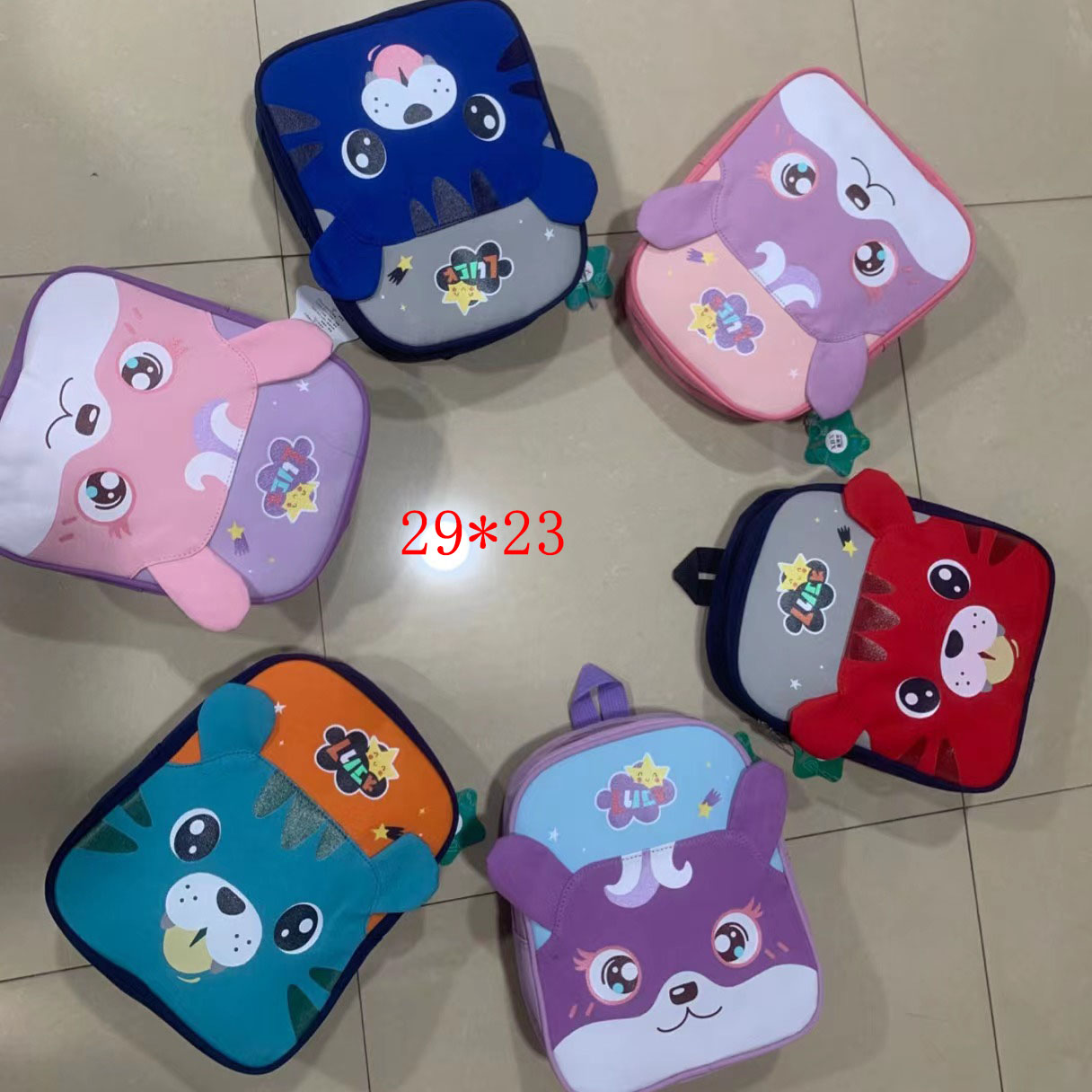 A school bag; School bags for children; A hard-shell school bag; Cartoon bag; Plush school bag; Toy bag; School bags for students; Silicone bag; Backpack, computer backpack; Four seasons school bag Specification drawing