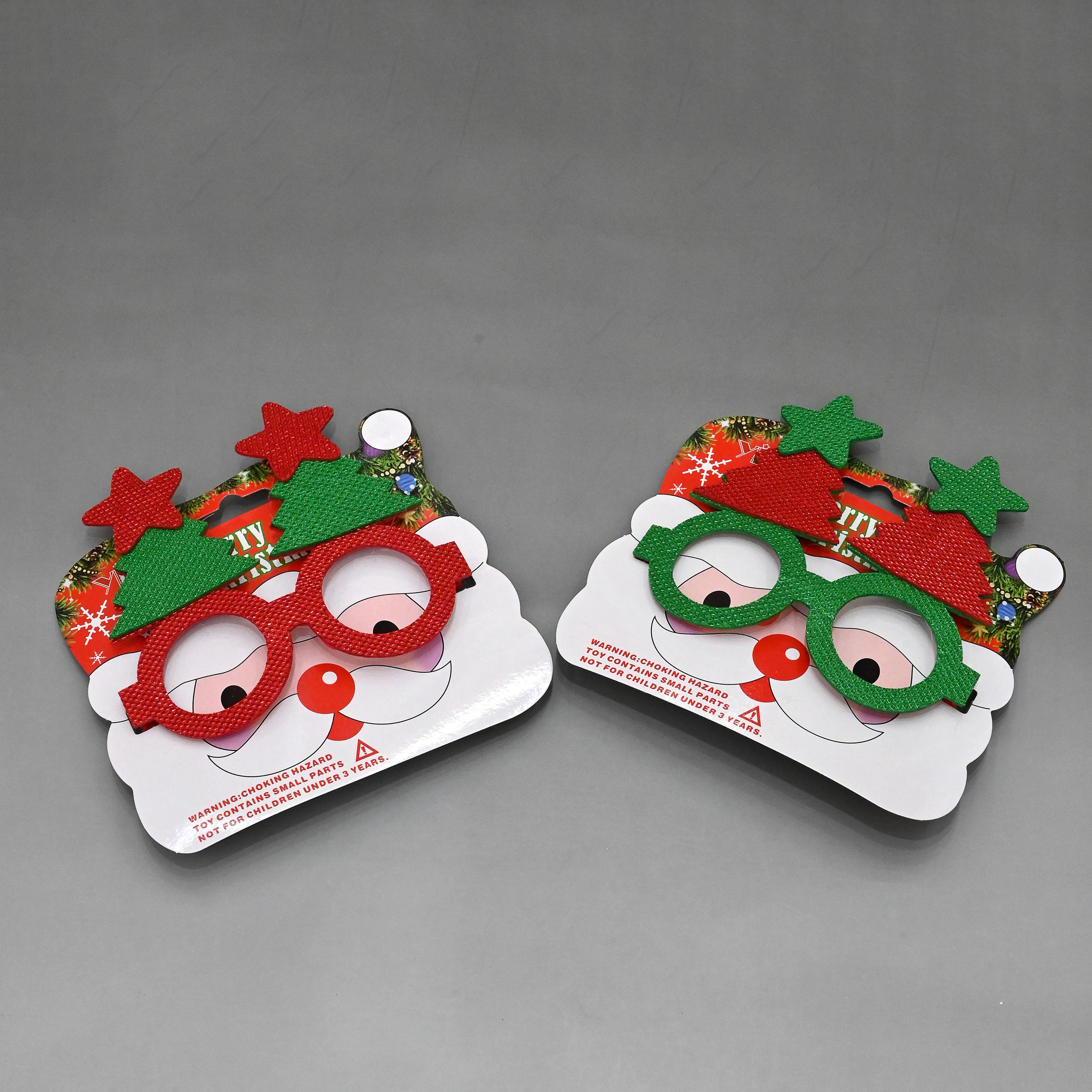 圣诞节新年装饰眼镜女圣诞礼物头饰团建派对搞怪cos玩具拍照道具