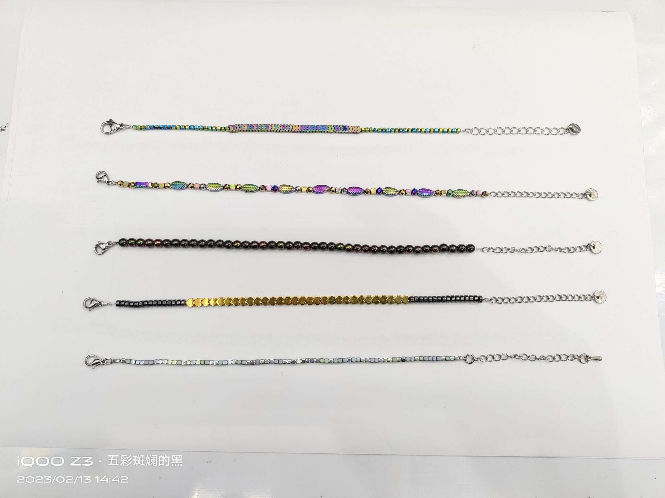 欧美流行饰品手链，适合各年龄段时尚女性佩戴。精致漂亮优雅详情图2