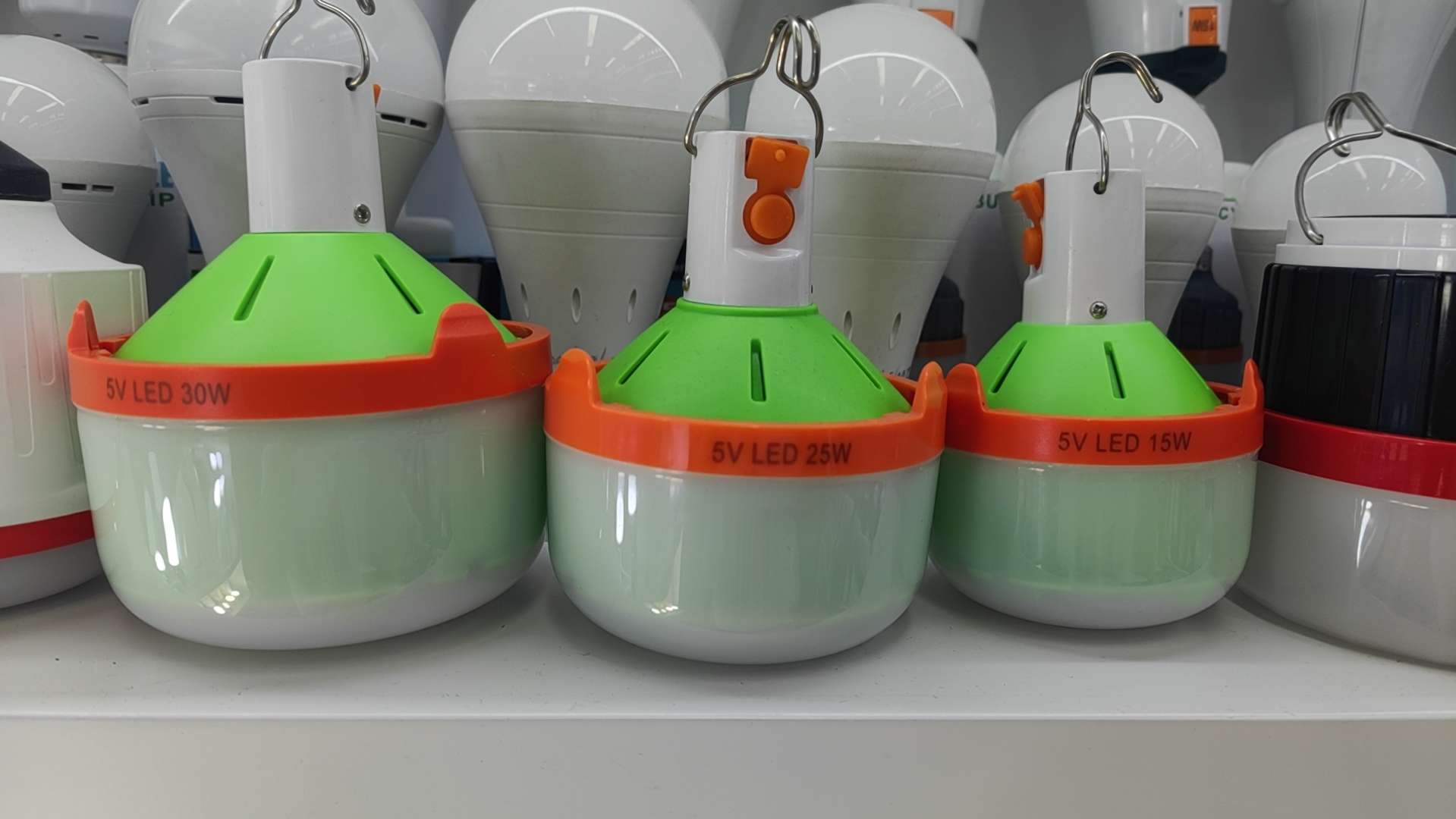 LED emergency bulb low-voltage charging light strip data cable bulb 9 watts 15 watts 25 Watts 30 Watts 40 watts 50 watts details Picture