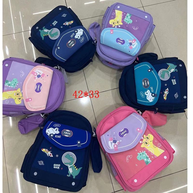 Schoolbag, student schoolbag; School bags for children; Leisure backpack; Computer bag; Plush school bag; Silicone bag; One-shoulder backpack; Backpack for children Backpack for lower grade students backpack large capacity for preschool light and cute details Picture