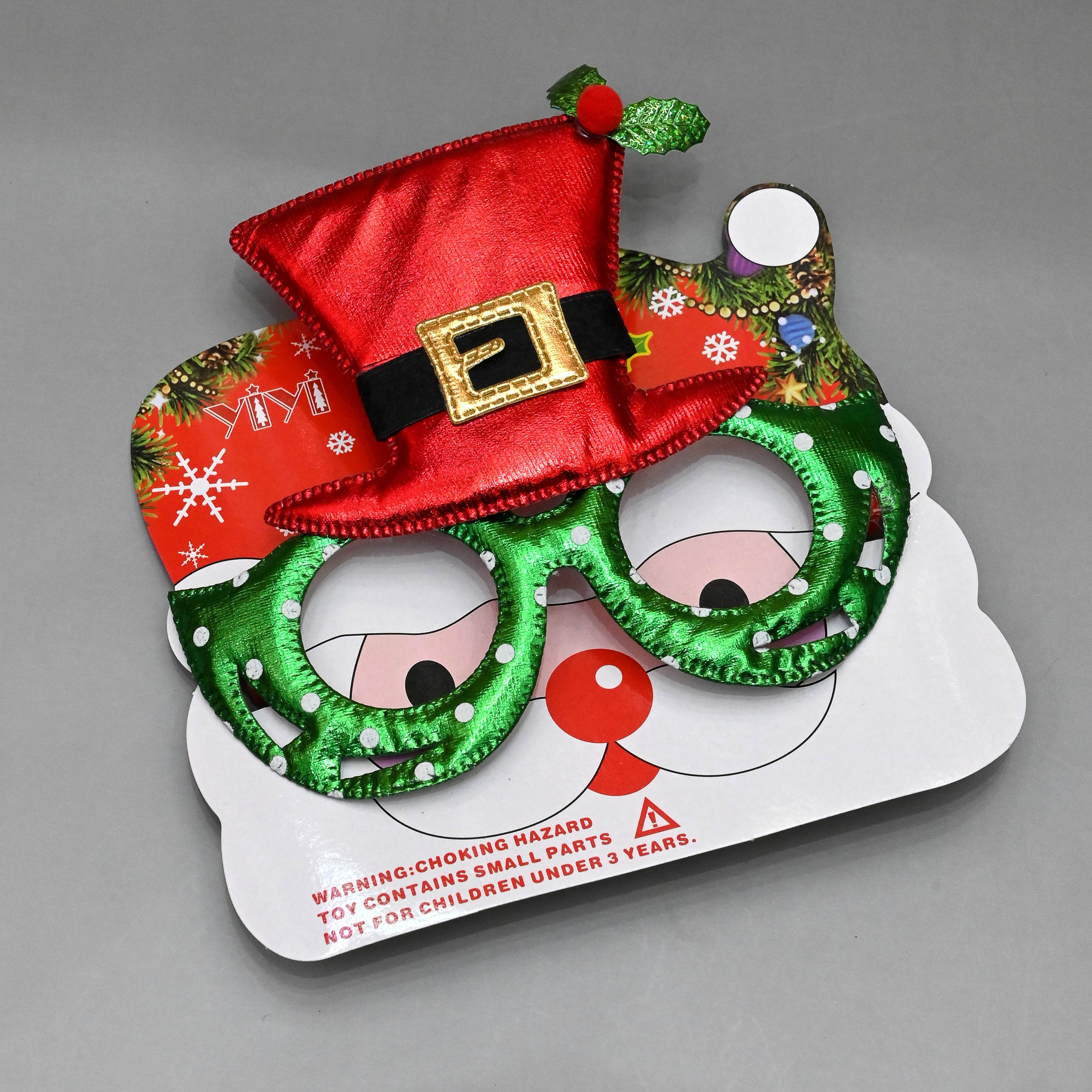NICE U! Corea del Sur ins navidad árbol de navidad muñeco de nieve gafas de navidad fiesta disfraces fotos atmósfera gafas Application Scenario