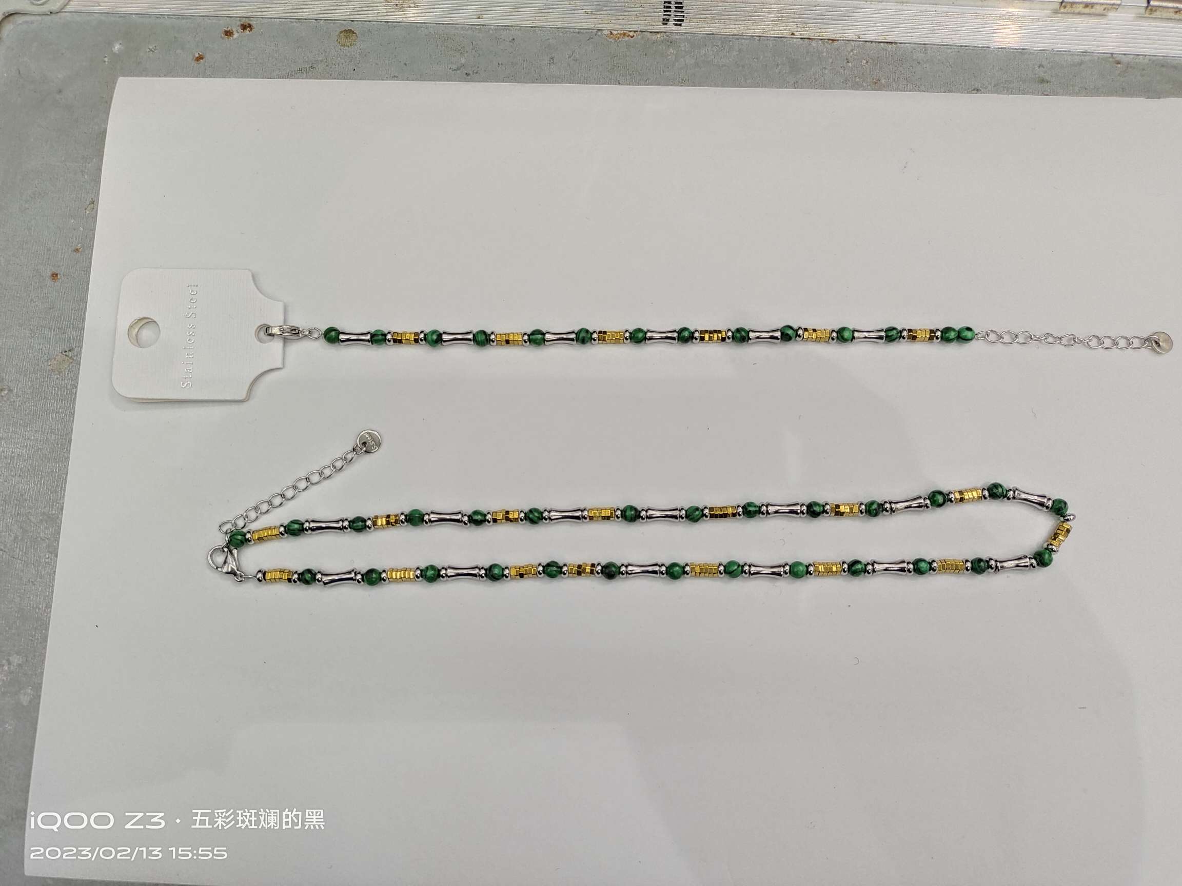 欧美流行饰品手链，适合各年龄段时尚女性佩戴。精致漂亮优雅细节图