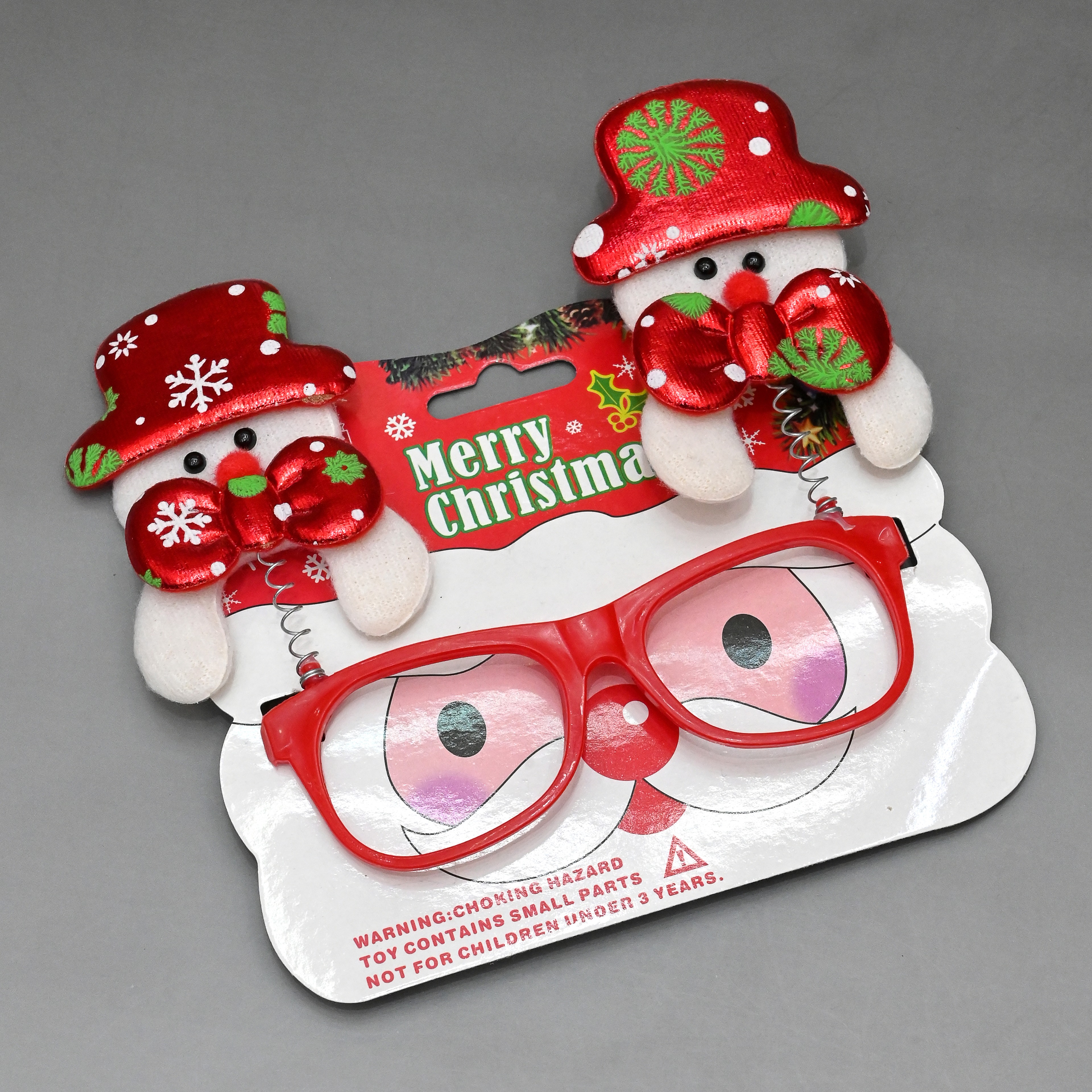 Decoración de navidad gafas mujer alce tramposo niños pareja estudiantes navidad vestir regalo fiesta accesorios para el pelo details Picture