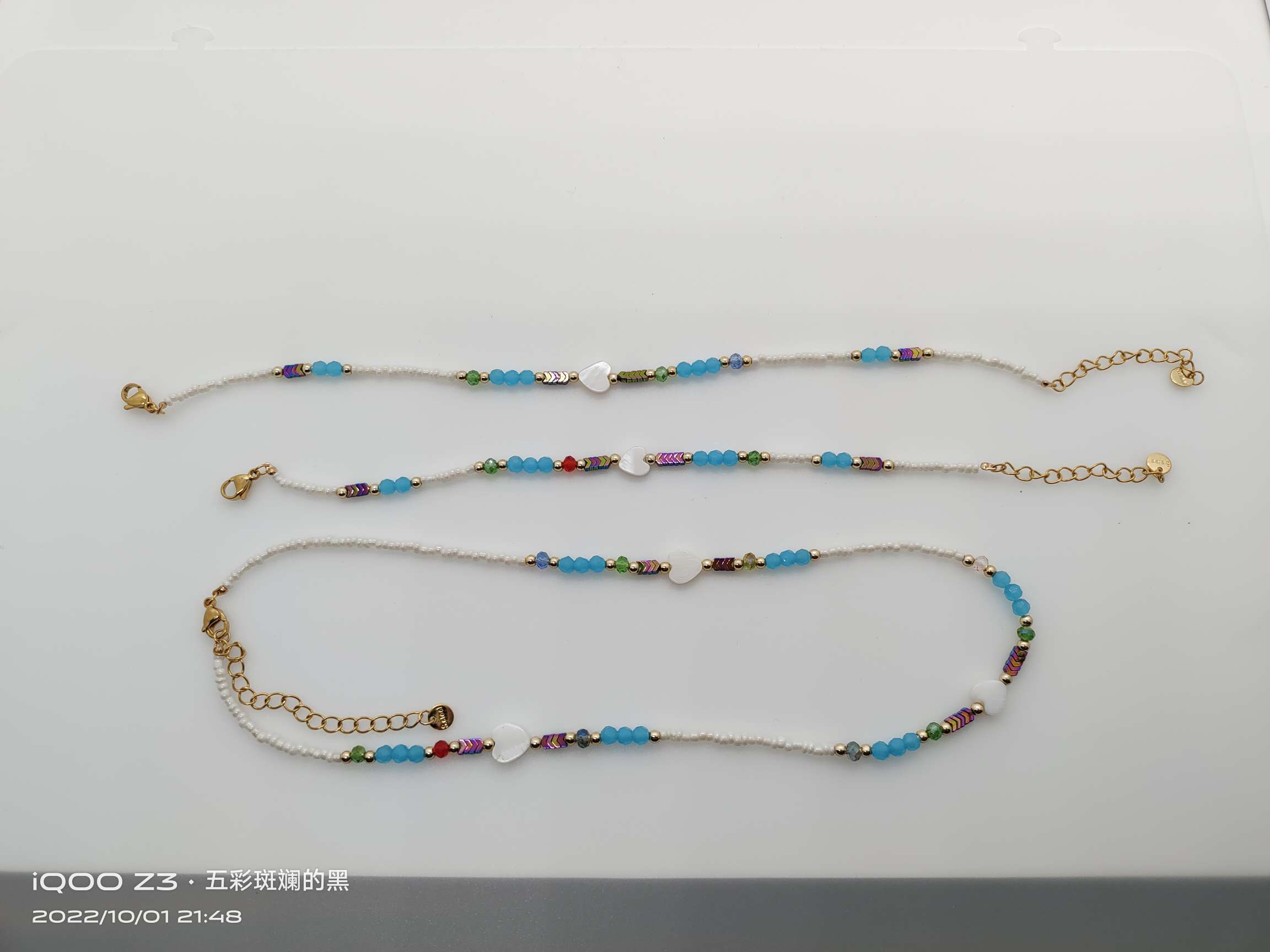 欧美最新流行饰品项链手链，适合各年龄段时尚女性佩戴，精致漂亮优雅。细节图