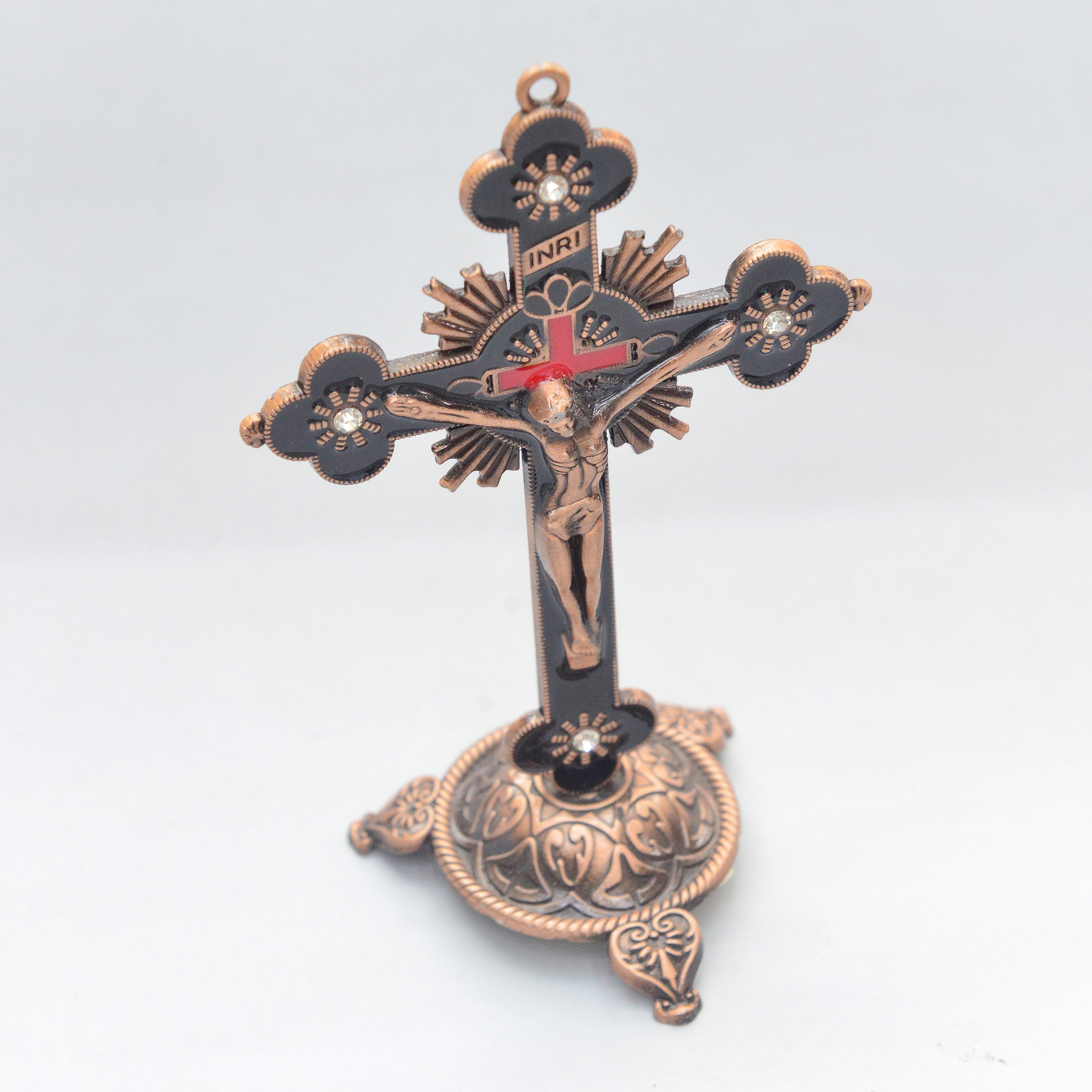 Plum Metal Cross Decoration Decoration Home Characteristic Craft Table Decoration Pendant Application Scenario
