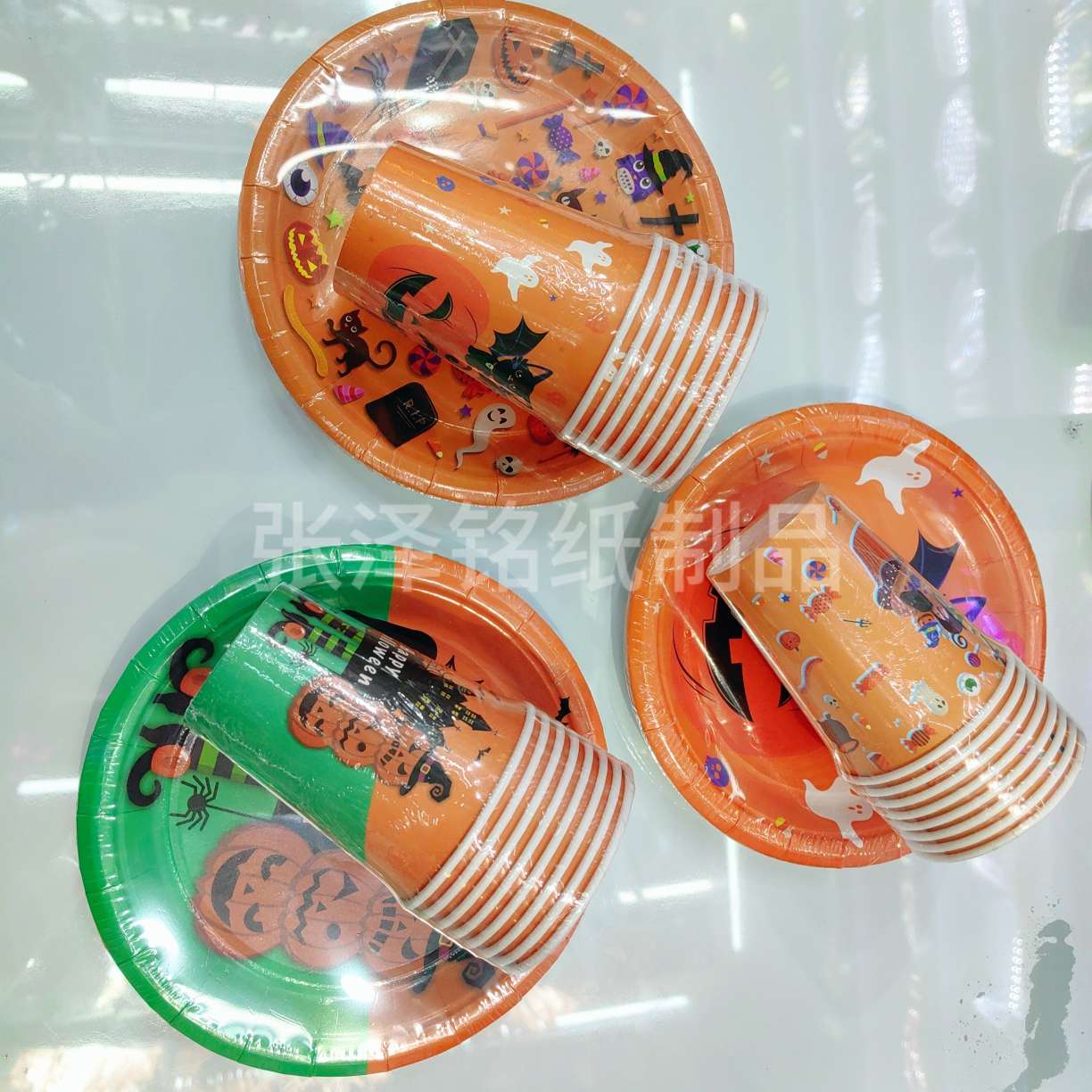 一次性碗、碟、盘实物图