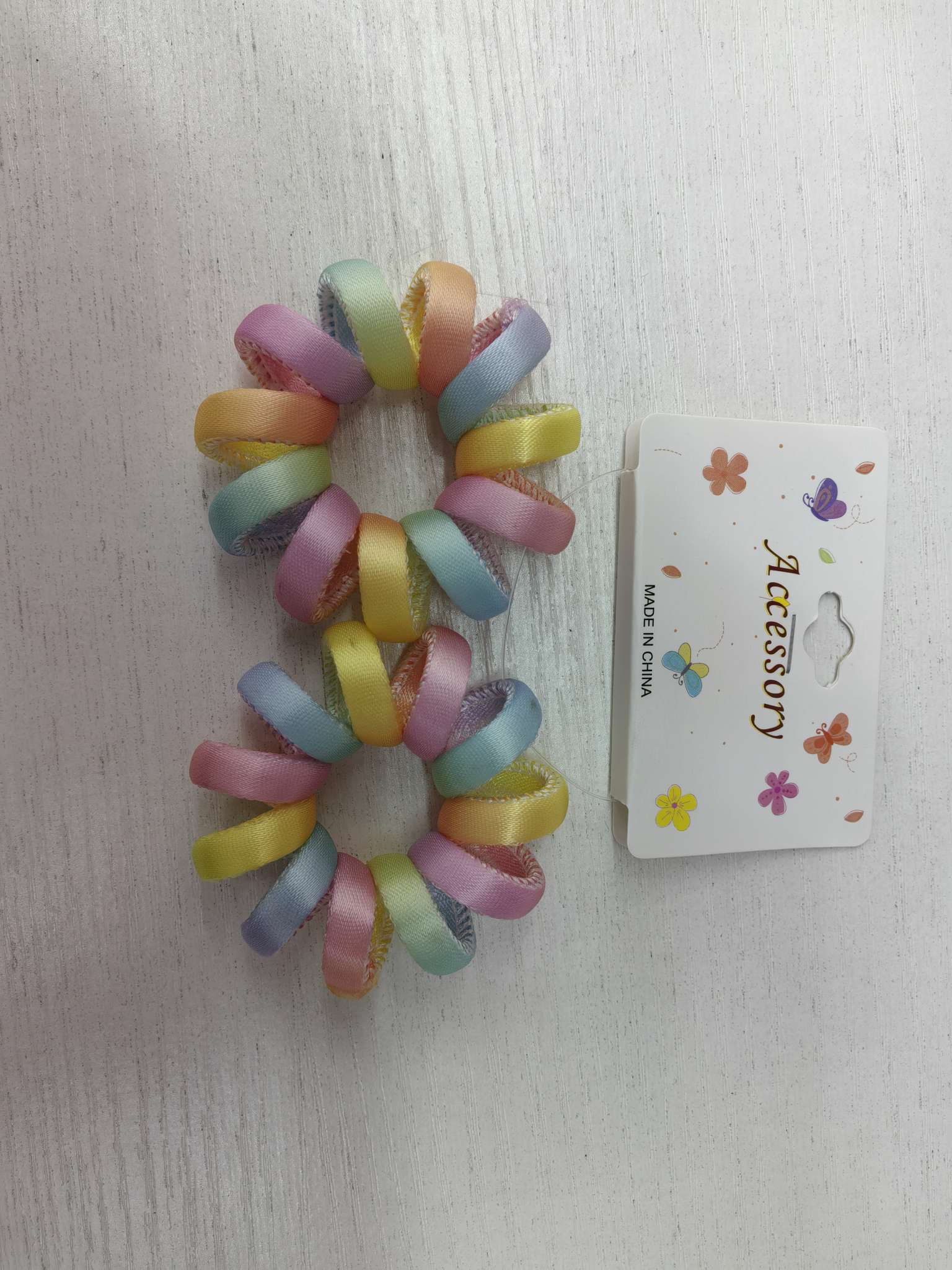 混款高弹力加粗手环扎头发气质发饰混款混色100个一包，气质好详情图3