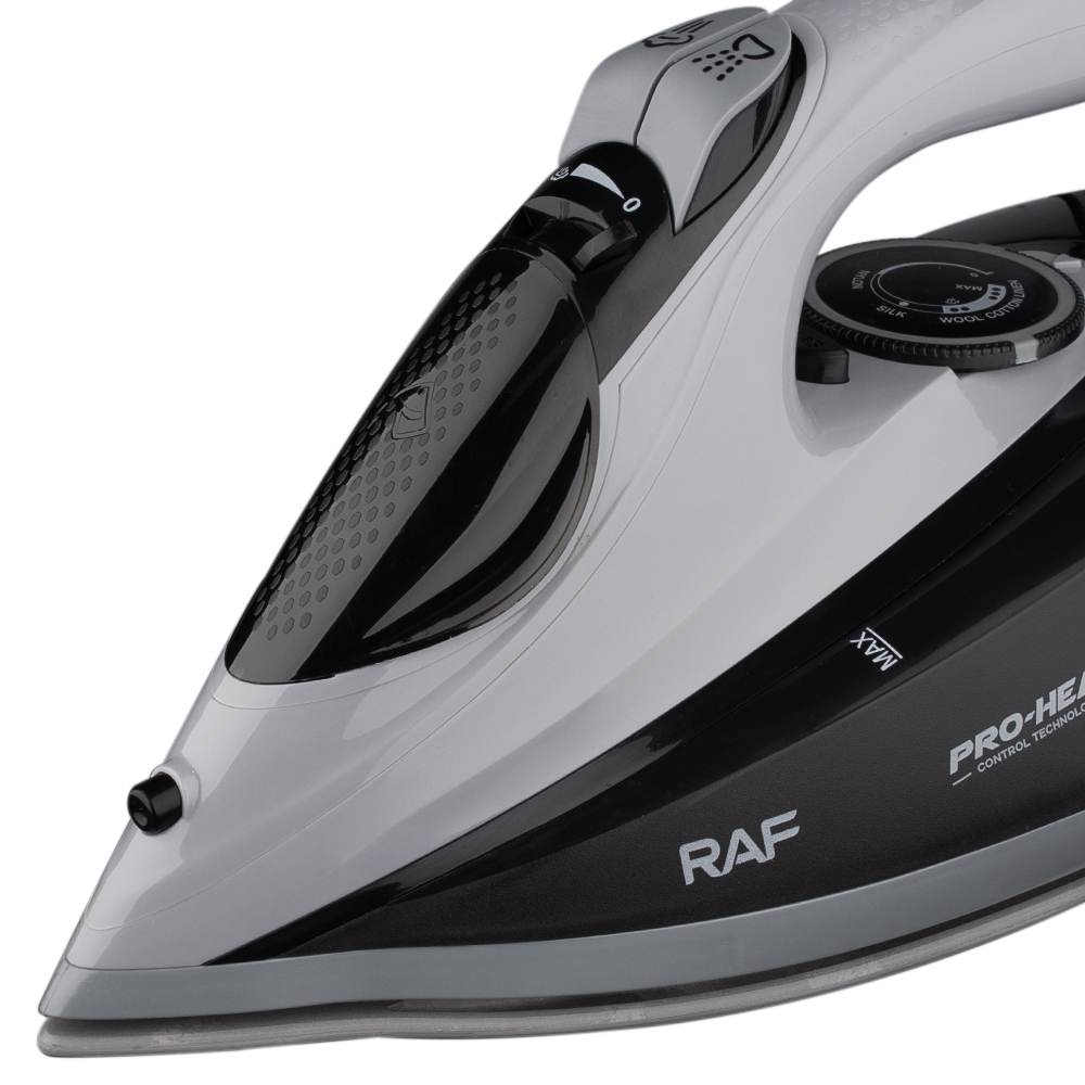 RAF European Standard cross-border steam iron Portable Ironing machine Three-speed adjustable pressure type high-power electric iron Specification image