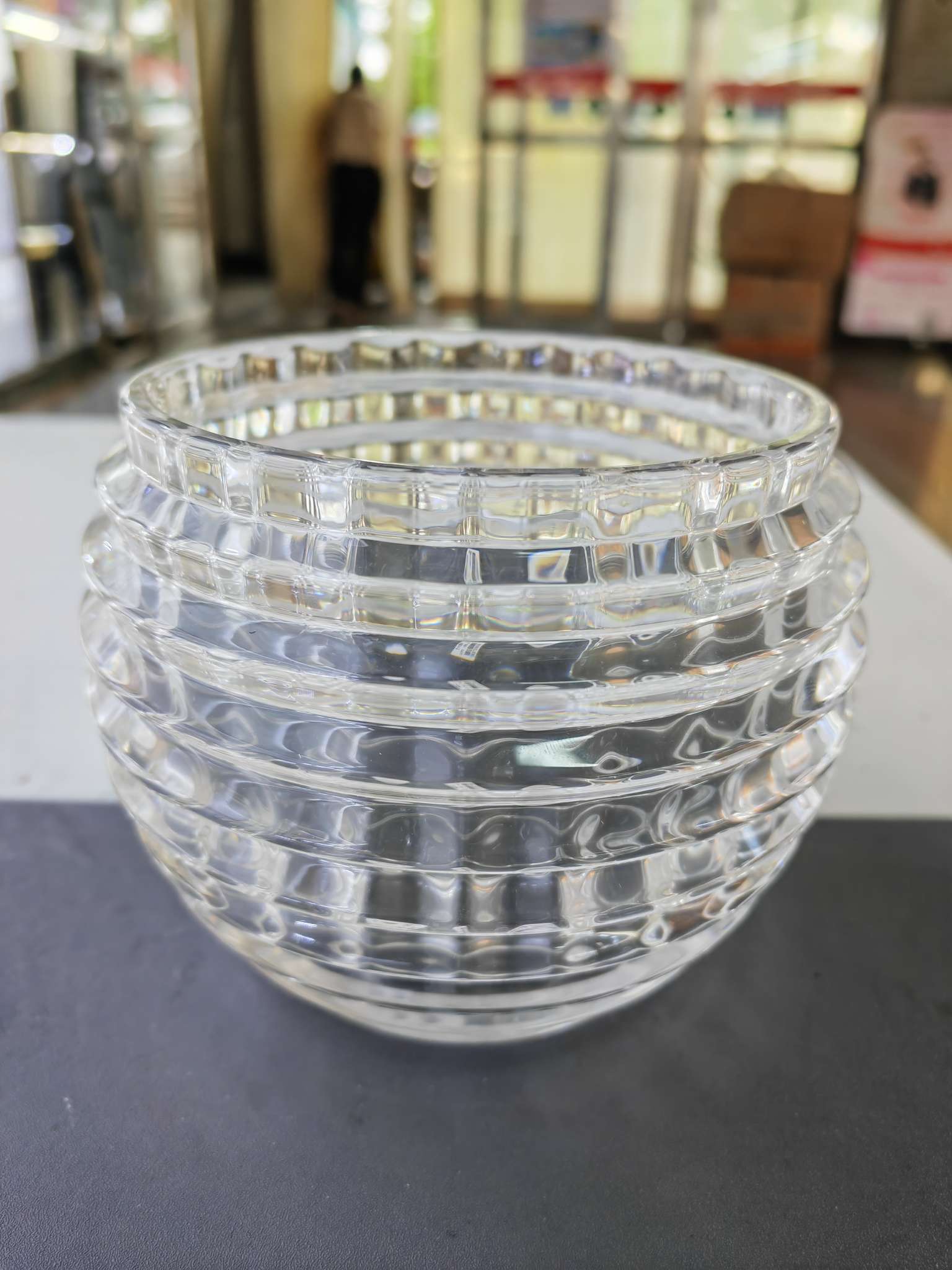玻璃工艺品异形素胚花瓶 房子装饰风水小摆件 礼品花瓶工艺摆件赠送装饰品
