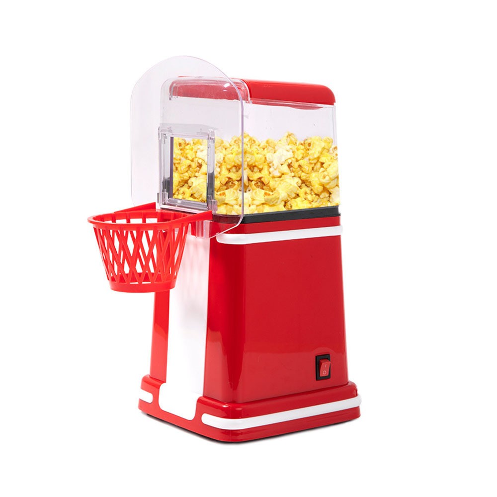 Us Standard 110V Basket Box Popcorn Electromechanical Hot Burst Corn Machine Automatic Popcorn Maker Item Picture