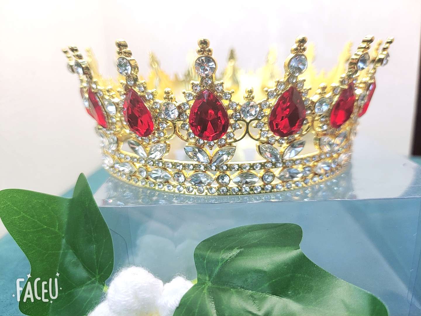 锆石皇冠发饰 高贵头饰 王冠饰品 儿童花环头饰 优雅皇冠头饰 精致发饰皇冠款式