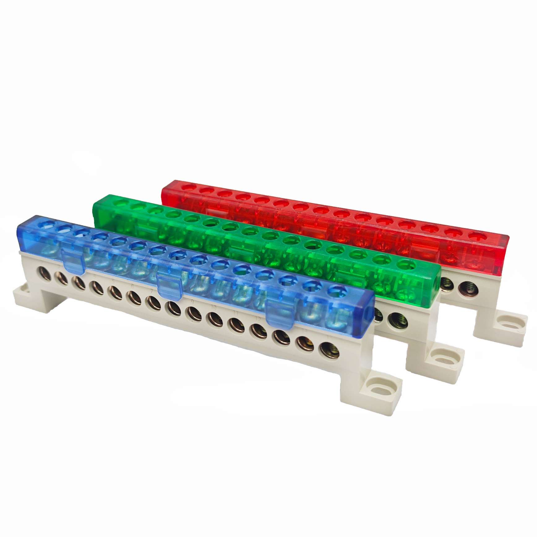 零地线排 火线纯铜端子排 接线端子配电箱电线连接排接线端头详情图3