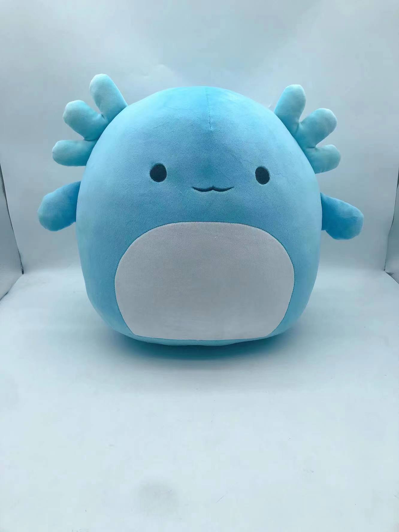 Cross-border new soft fat dinosaur mushroom plush toy, salamander throw pillow, cow octopus dinosaur figurine manufacturer