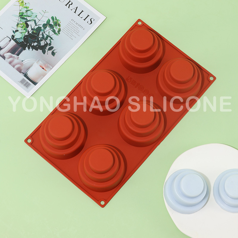 3 Tier Chocolate Cupcake Molds Silicone Muffin Cake Pan