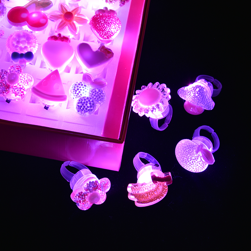 Customize various styles of luminous rings