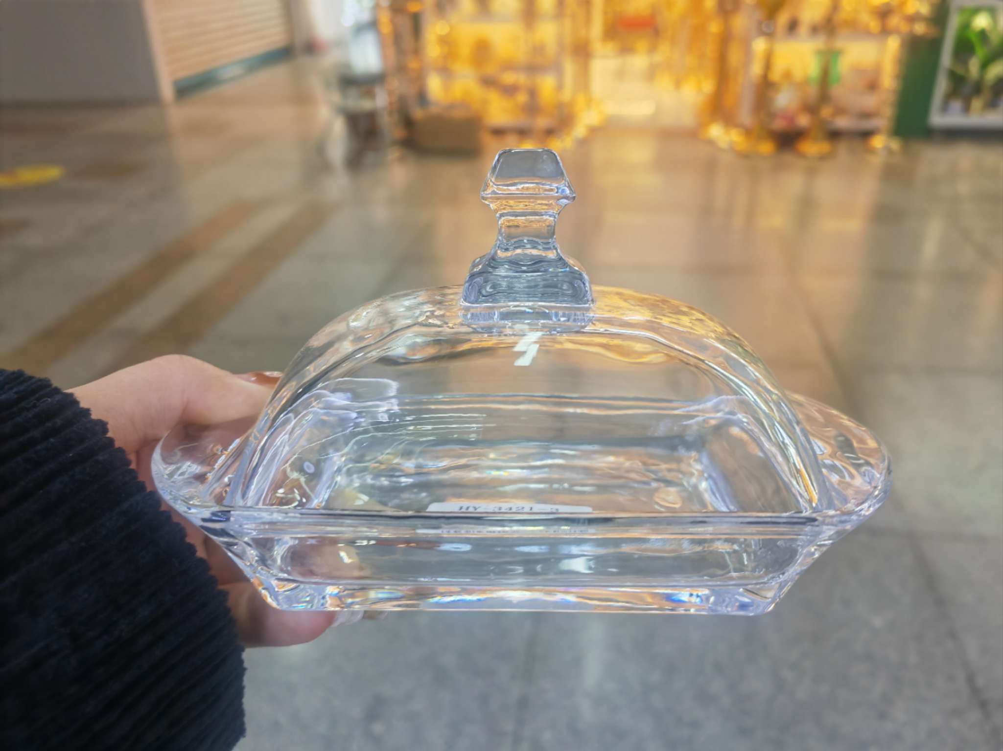 玻璃素胚异形花瓶 工艺品房子小摆件风水 装饰礼品艺术品展示 花瓶摆设家居装饰品细节图