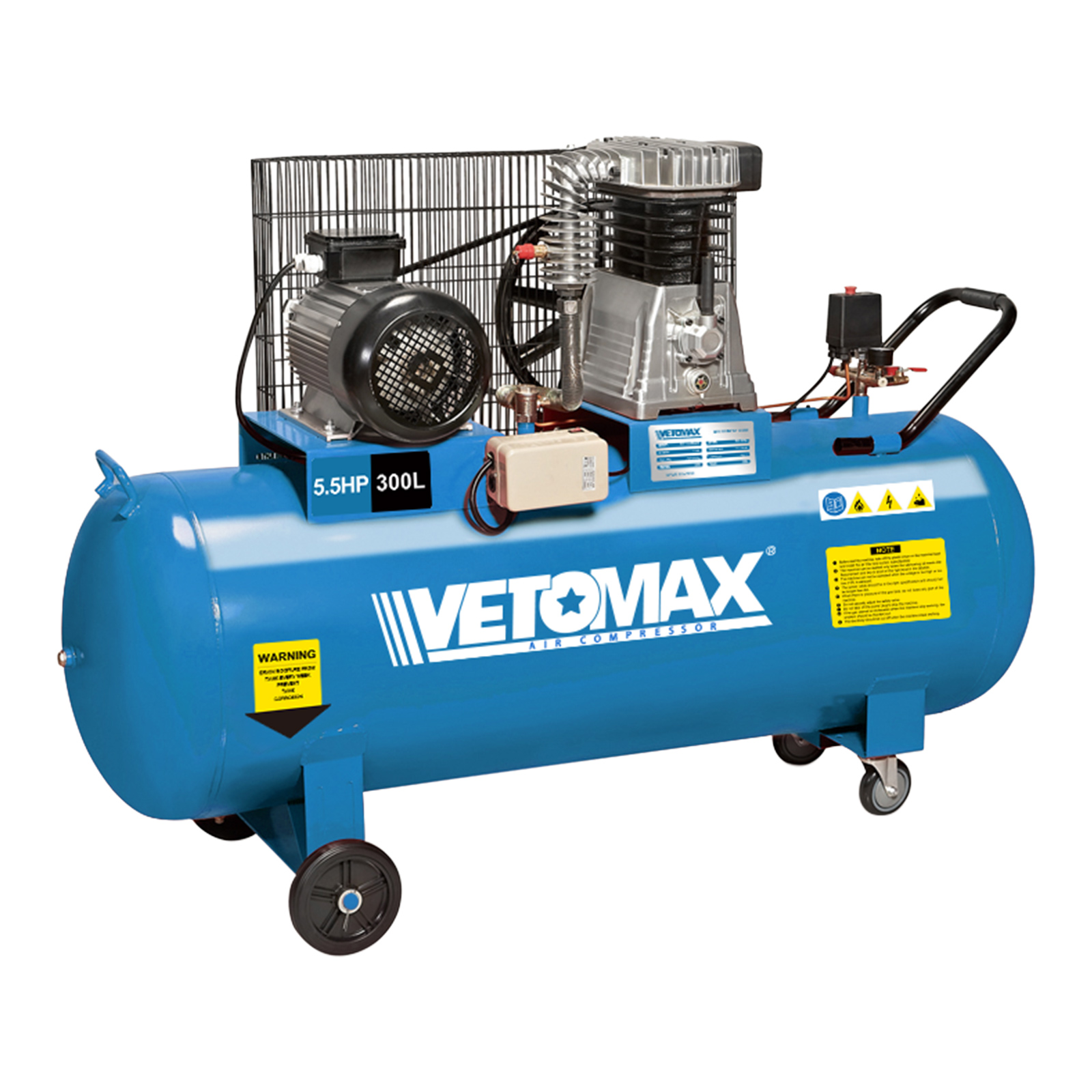 BELT AIR COMPRESSOR 300L 380V Belt air compressor 300L full figure