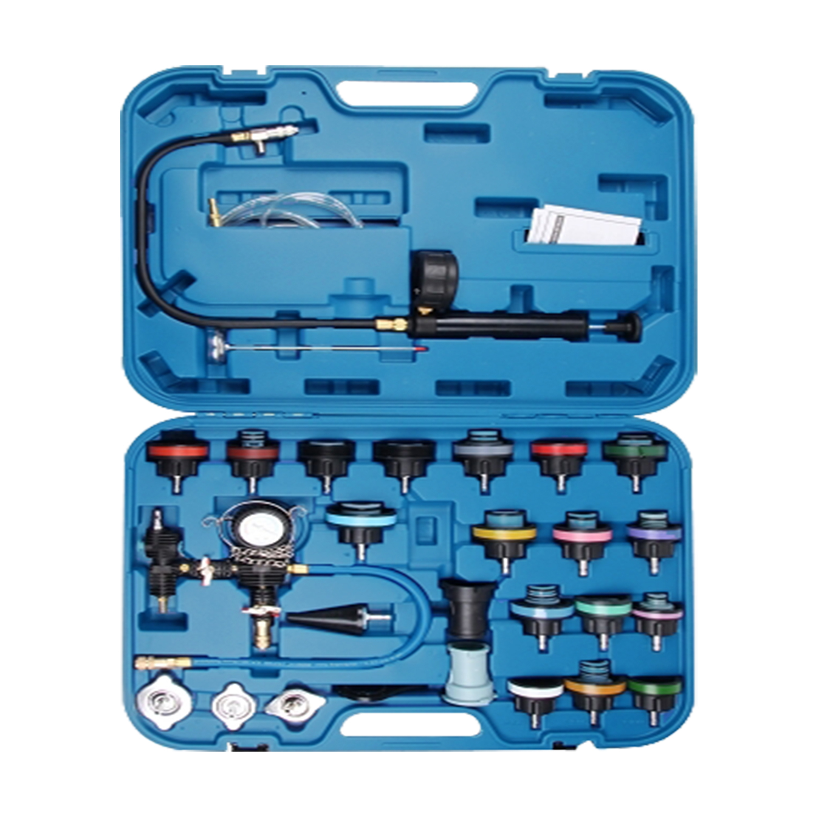 COOLING SYSTEM PRESSURE TESTER AND VACCUM PURGE MASTER KIT