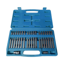 S2 HEX STAR SPLINE SOCKET SCREWDRIVER BIT SET(BLOW MOLD CASE