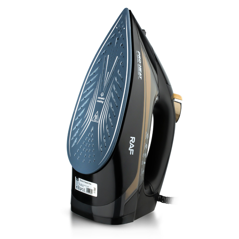 RAF European standard cross-border steam iron Portable ironing machine three-speed adjustable pressure type high-power electric iron. pic 7