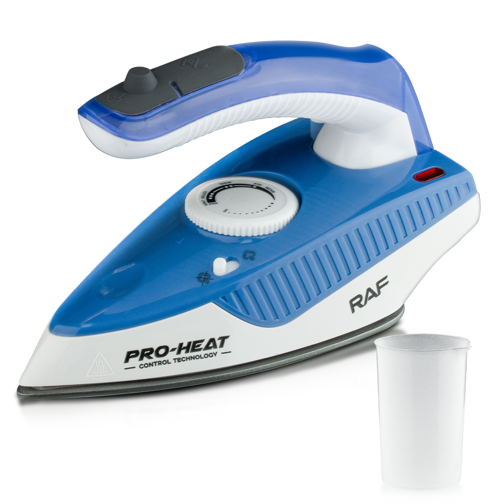 RAF European standard cross-border folding household steam iron, handheld mini iron, small portable ironing machine Item Picture