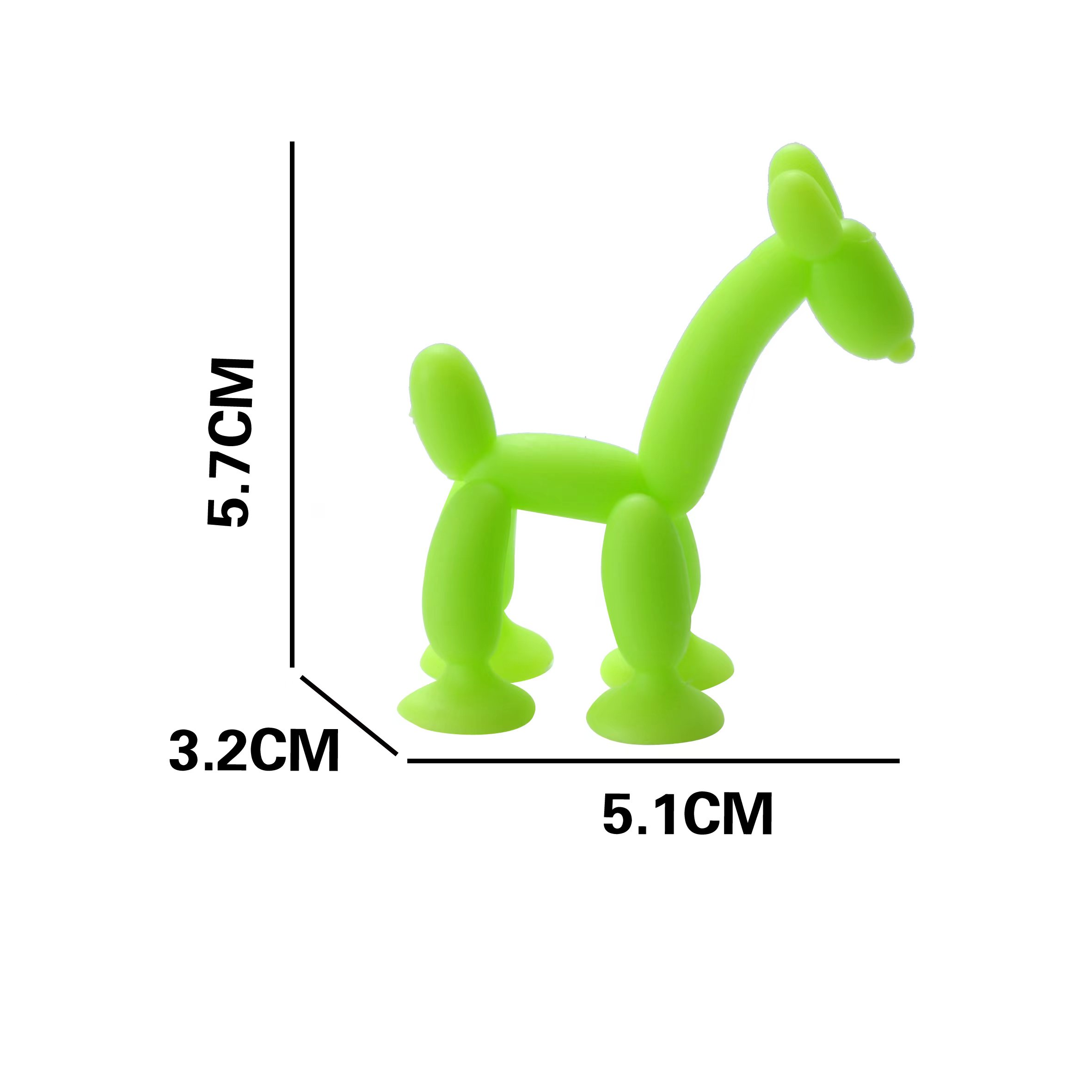 The best-selling children's educational sticker series "Le Xi Le Xi Le Balloon Dog" features balloon dogs, unicorns, elephants and hippos that can be freely combined and DIY assembled to enhance hands-on skills Specification image