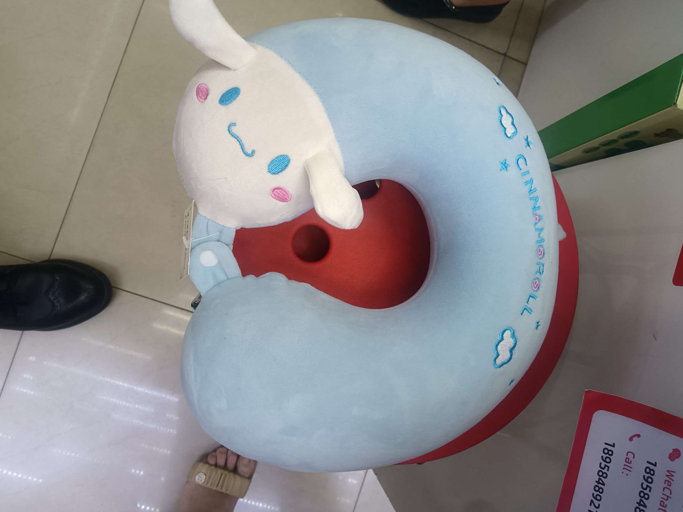 可爱小猫u型枕灰色图案四面弹绣花枕心记忆棉毛绒玩具毛绒玩具毛绒玩具毛绒玩具毛绒玩具毛绒玩具毛绒玩具