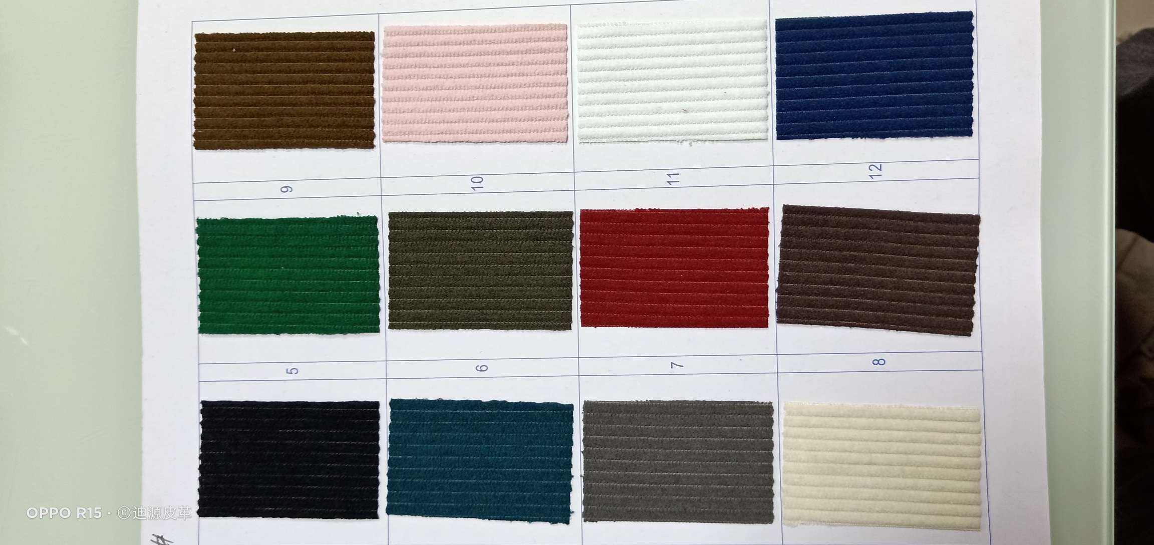 Flocado lona pana gamuza lino detail image 8