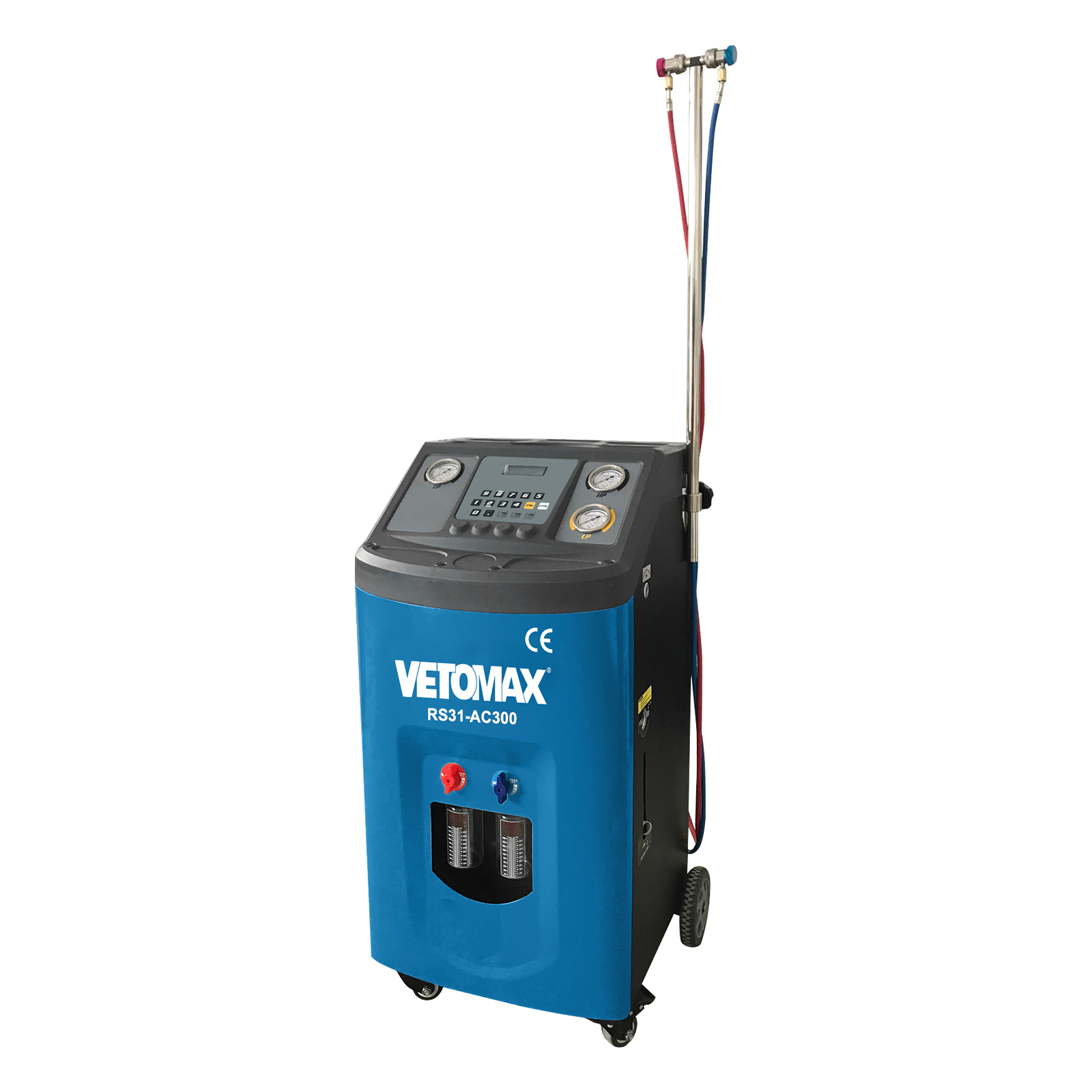 A/C RECOVERY Refrigerant recovery feeder