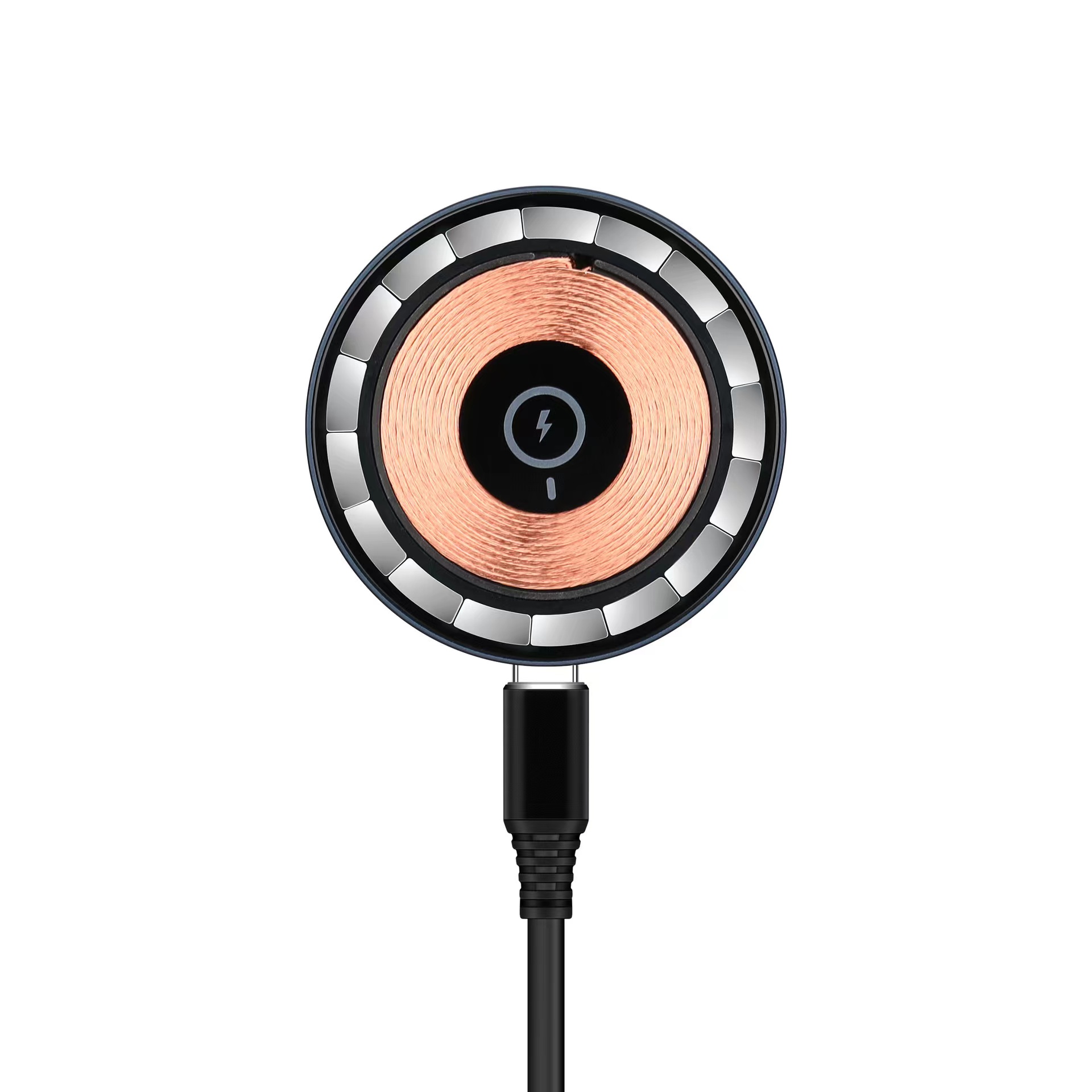 Three-in-one desktop wireless charger for mobile phones, wireless fast charging pic 2