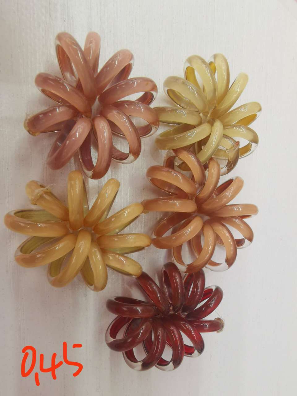 混款高弹力加粗手环扎头发气质发饰混款混色100个一包，气质好详情图1