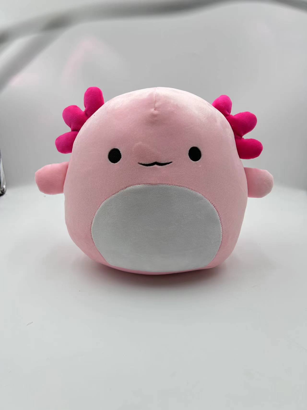 Cross-border new soft fat dinosaur mushroom plush toy, salamander throw pillow, cow octopus dinosaur figurine manufacturer details Picture