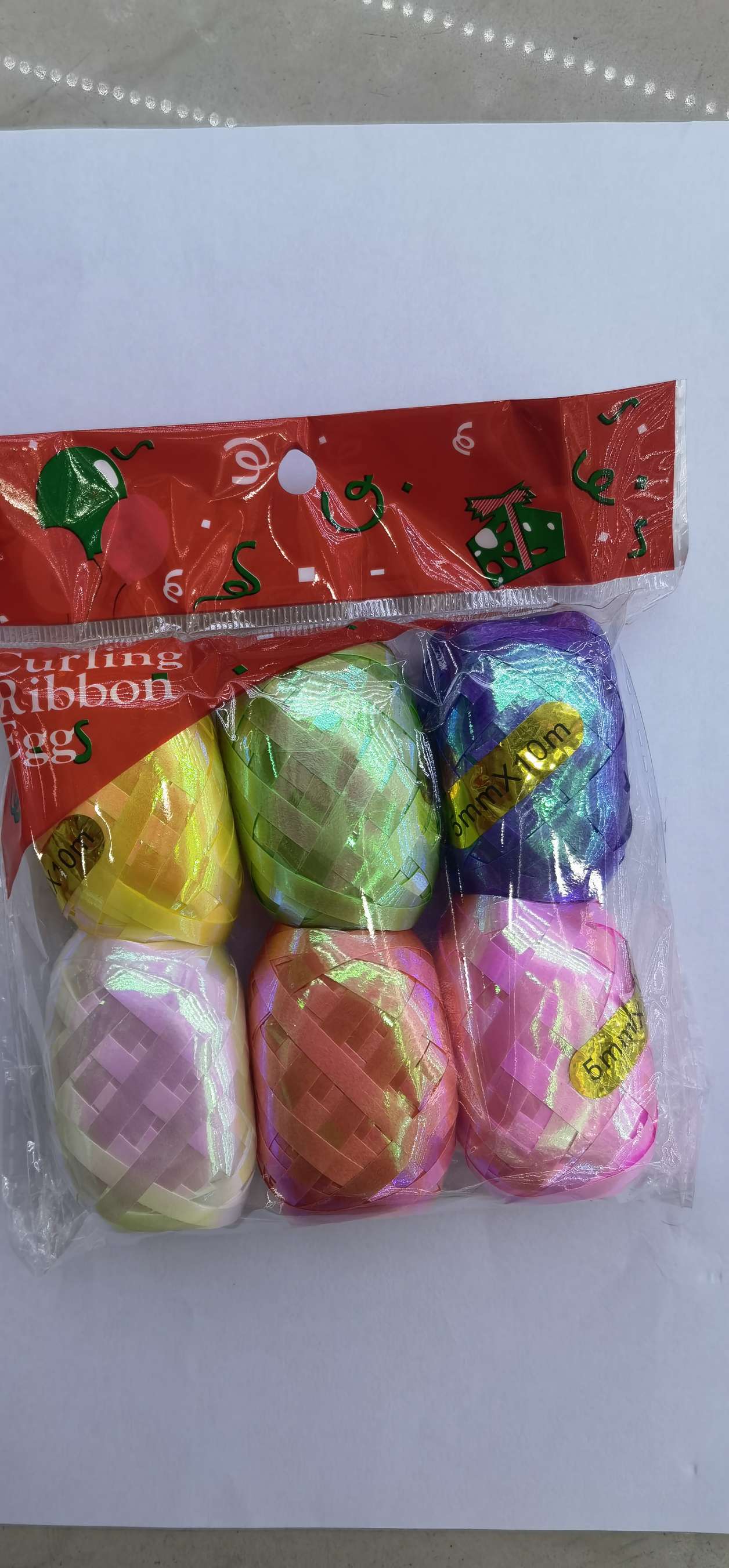 10-meter plain rugby ribbon, wedding, birthday party balloon binding tool, rose gold ribbon wholesale detail image 1