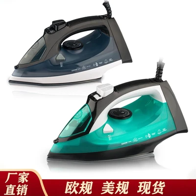 Cross-Border Us Regulation European Regulation Steam Iron Household 2200W Hand-Held Hanging Line Dry And Wet Electric Iron