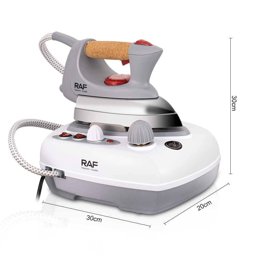 RAF European standard cross-border pressure steam iron, hanging bottle type large household steam iron, high-power iron Item Picture