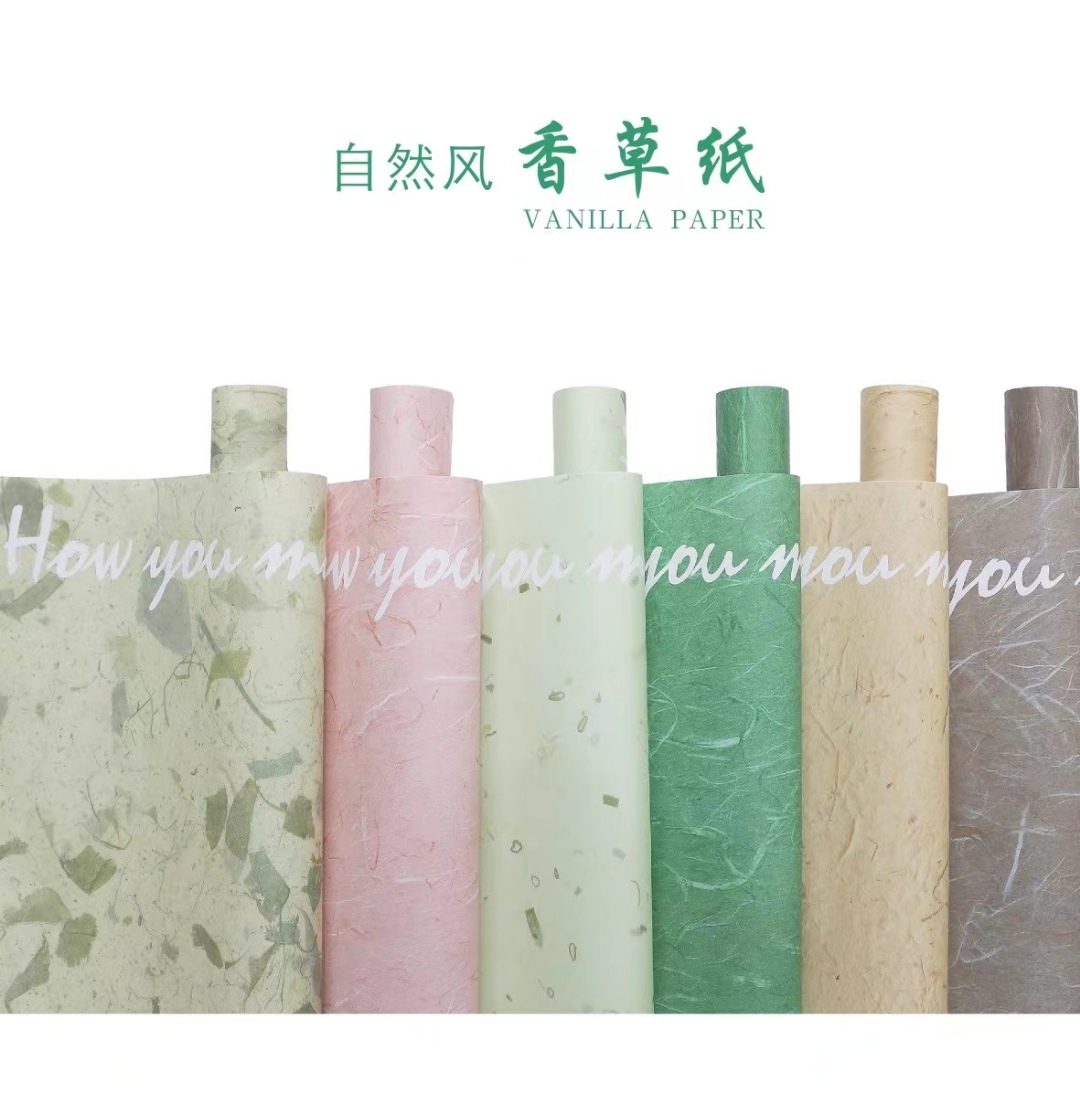 Flower simulation flower gift wrapping paper details Picture